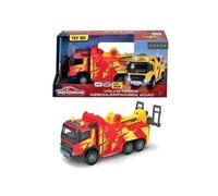 Camion Soccorso Majorette Volvo 1/43 Con Porte Mobili, Sirene e Fari Trasparenti