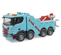 Bruder 03553 Scania Super 560R - Carro attrezzi pesante con modulo luminoso e sonoro