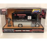 Camion Taco Di Deadpool Con Figura Di Deadpool 1:24 Scala Nuovo Jada 30540