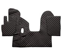 F-CORE Tappetini copricofani camion compatibile per DAF CF 01.13-12.20 MANUAL NERO/ROSSO