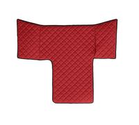 F-CORE Tappeto centrale (per il tunnel) camion compatibile per MAN TGS TGM TGL 01.13-12.19 L CAB LX CAB ROSSO