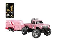 Camion telecomandati per ragazzi, Auto telecomandata per bambini,Piccola auto da corsa per interni - Auto da corsa ricaricabile per interni, giocattolo per auto elettrica da 2,4 GHz con , 1:64 per rag