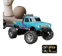 Camion telecomandati per ragazzi, Auto telecomandata per bambini - Piccola auto da corsa per interni,Cingolato fuoristrada ricaricabile, veicolo RC per camion da 2,4 GHz con , 1:64 per giochi all'aper