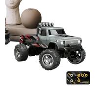 Camion telecomandati per ragazzi, Auto telecomandata per bambini - Veicolo RC per piccoli camion - Auto da corsa per interni a 2,4 GHz, giocattoli per camion per auto RC ricaricabili con, 1:64 per in