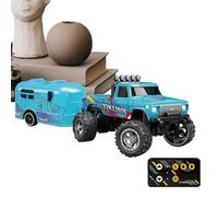 Camion telecomandati Per ragazzi,Auto Telecomandata Per - Veicolo RC Per Piccolo Camion | Ciniglia Tutto campo 2,4 GHz, Giocattoli Per Camion Auto RC Ricaricabili Con Luci, Scaletta