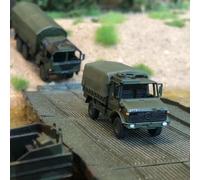 Camion Unimog U1300L Telone Bundeswehr, Scala N, 1:220, Incolore, Veicoli