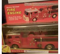 Camion Vigili Del Fuoco Ales Anni 80 Made In Hong Kong UNICI 2 NON FUNZIONANTI