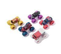 Camioncino monster Spin Master Monster Jam Marvel Pack 5 True Metal sospensioni reali