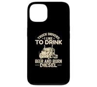 Camionisti Mi piace bere birra e bruciare Diesel Custodia per iPhone 13