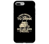 Camionisti Mi piace bere birra e bruciare Diesel Custodia per iPhone 7 Plus/8 Plus