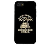 Camionisti Mi piace bere birra e bruciare Diesel Custodia per iPhone SE (2020) / 7/8