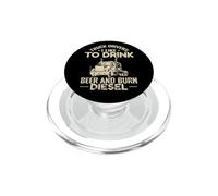 Camionisti Mi piace bere birra e bruciare Diesel PopSockets PopGrip per MagSafe