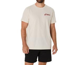 Camiseta Asics Chest Logo Ss Tee 2031e659-201 S S Bianco