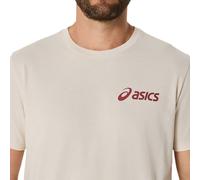 Camiseta Asics Chest Logo Ss Tee 2031e659-201 Xl XL Bianco
