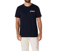 Camiseta Asics Chest Logo Ss Tee 2031e659-402 M M Navy