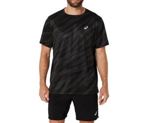 Camiseta Asics Core All Over Print Ss Top 2011d212-001 S S Black