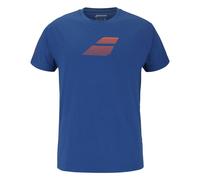 Babolat Exercise Big Flag Maglietta Uomini in blu, Taglia: S