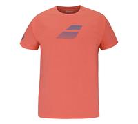 Camiseta Babolat Exercise Cotton Tee Boy 4bs25444 6021 12/14 12/14 Coral