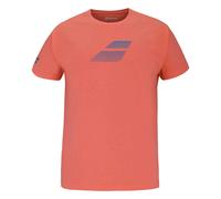 Camiseta Babolat Exercise Cotton Tee Boy 4bs25444 6021 8/10 8/10 Corallo