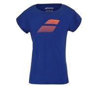 Camiseta Babolat Exercise Cotton Tee Girls 4gs25444 4118 8/10 8/10 Blu