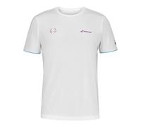 Babolat Lebron Short Sleeve T-shirt Bianco S Uomo