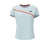 Camiseta Babolat Play Cs Top 3wtg011 4142 Mujer S S Blu