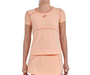 Camiseta Bullpadel Albala 045 Naranja Pastel Mujer S S Arancione