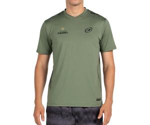 Camiseta Bullpadel Perico 015 Kaki S S Verde