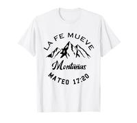 Camiseta cristiana en espanol Versiculo Cristiani spagnoli Maglietta