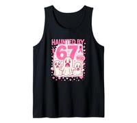 Camiseta Haunted by 67 Six Seven 6 7 Meme Gen We Wear Pink Canotta