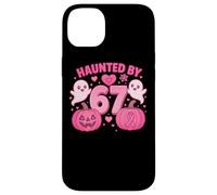 Camiseta Haunted by 67 Six Seven 6 7 Meme Gen We Wear Pink Custodia per iPhone 14 Plus