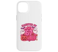 Camiseta Haunted by 67 Six Seven 6 7 Meme Gen We Wear Pink Custodia per iPhone 14 Plus
