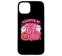 Camiseta Haunted by 67 Six Seven 6 7 Meme Gen We Wear Pink Custodia per iPhone 15 Plus
