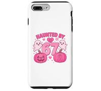 Camiseta Haunted by 67 Six Seven 6 7 Meme Gen We Wear Pink Custodia per iPhone 7 Plus/8 Plus