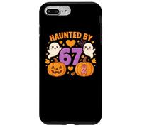 Camiseta Haunted by 67 Six Seven 6 7 Meme Gen We Wear Pink Custodia per iPhone 7 Plus/8 Plus