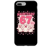Camiseta Haunted by 67 Six Seven 6 7 Meme Gen We Wear Pink Custodia per iPhone 7 Plus/8 Plus