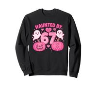 Camiseta Haunted by 67 Six Seven 6 7 Meme Gen We Wear Pink Felpa
