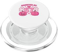Camiseta Haunted by 67 Six Seven 6 7 Meme Gen We Wear Pink PopSockets PopGrip per MagSafe