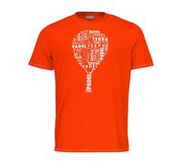 Camiseta Head Padel Typo 811442 Tg S S Arancione