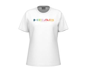 Camiseta Head Rainbow 814445 Wh Mujer S S Bianco