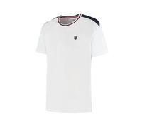 Camiseta Kswiss Ap Hypercourt Mesh Crew 5 1012175100 S S Bianco