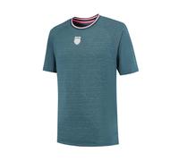 Camiseta Kswiss Hypercourt Melange 3 1010952486 S S Grigio