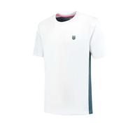 Camiseta Kswiss Hypercourt Mix Melange Crew 1010946135 S S Bianco