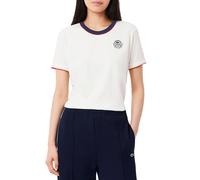 Camiseta Lacoste Heritage Collection Tf8640 Ev0 Mujer 38 38 Bianco