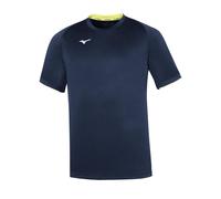 Camiseta Mizuno Core Short Sleeve Tee 32ea7002 14 Navy/yellow Fluor S S Navy