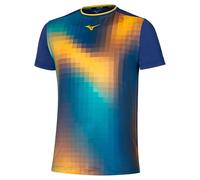 Camiseta Mizuno Frontier Shadow Graphic Tee 62gac003 14 L L Blu