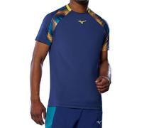 Camiseta Mizuno Frontier Shadow Tee 62gac002 14 M M Blu