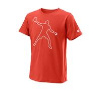 Camiseta Wilson Bela Tech Tee Ii Wra811403 M M Orange