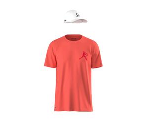 Camiseta Y Gorra Lacoste Djokovic Fan Pack Th1044 Mnc Xxl XXL Grigio