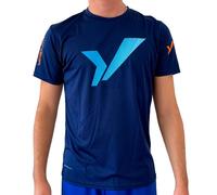 Camiseta Ypsilon Padel Navy - Orange S S Navy